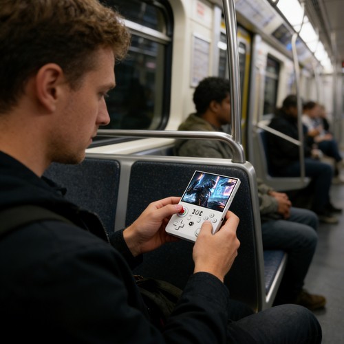 Handheld game console - handheld,