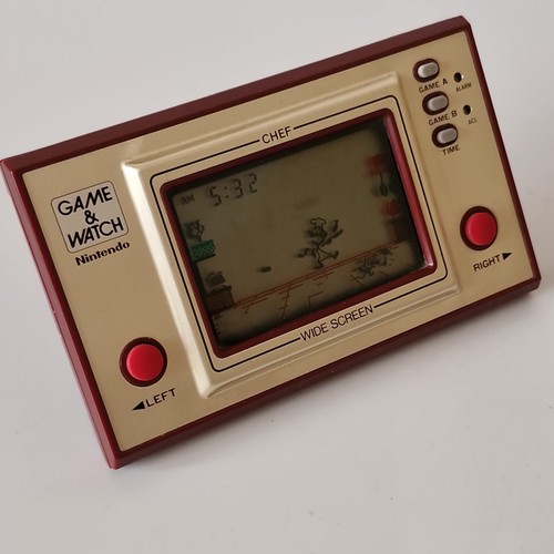 Nintendo game watch wide - game,