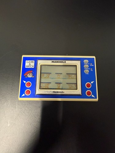 Nintendo game watch manhole - nintendo,