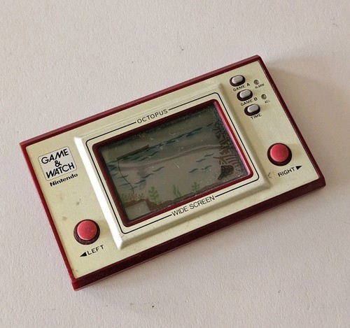 Nintendo game watch octopus - game, &