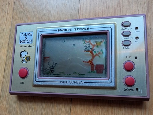 Nintendo game watch - &, –