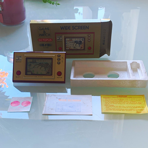 Nintendo game watch wide - nintendo,