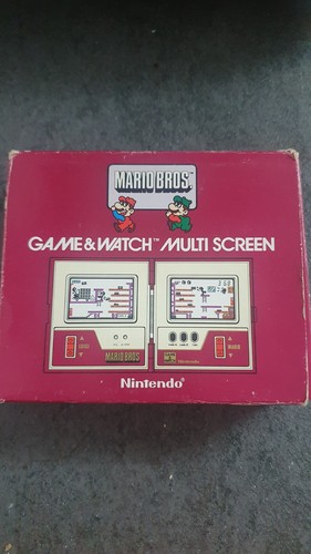 Nintendo game watch mario - game,