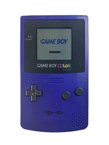Nintendo game boy - color, light