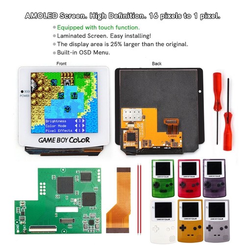 Amoled touch oled - oled, white