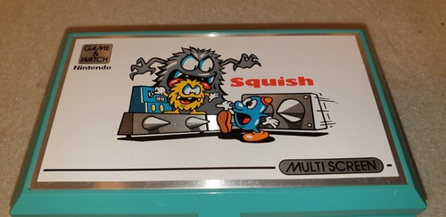 Nintendo game watch squish - game,